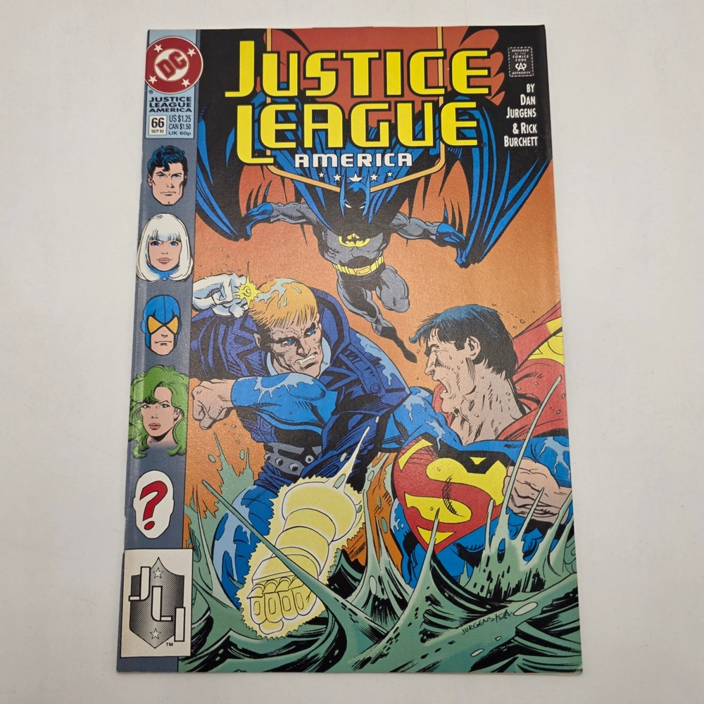 DC Justice League America 66 Superman Batman Guy Gardner Dan Jurgens Modern Age